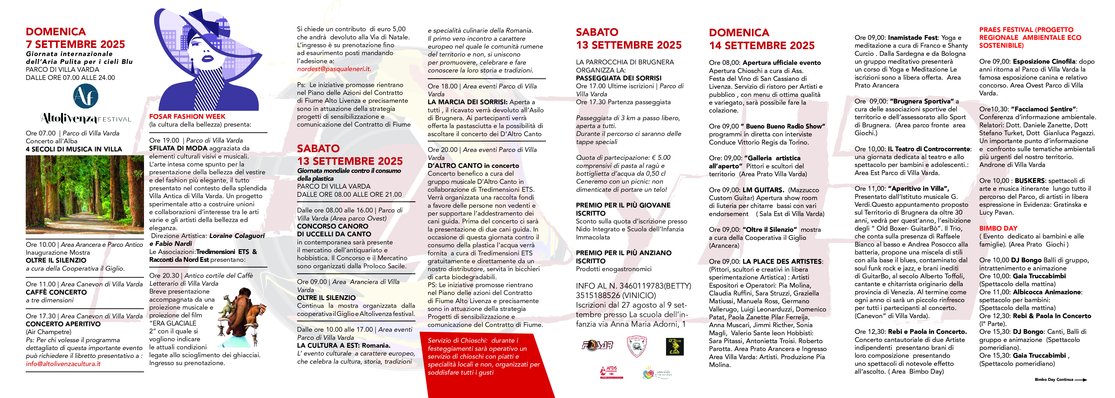 Fosar Festival programma 2025