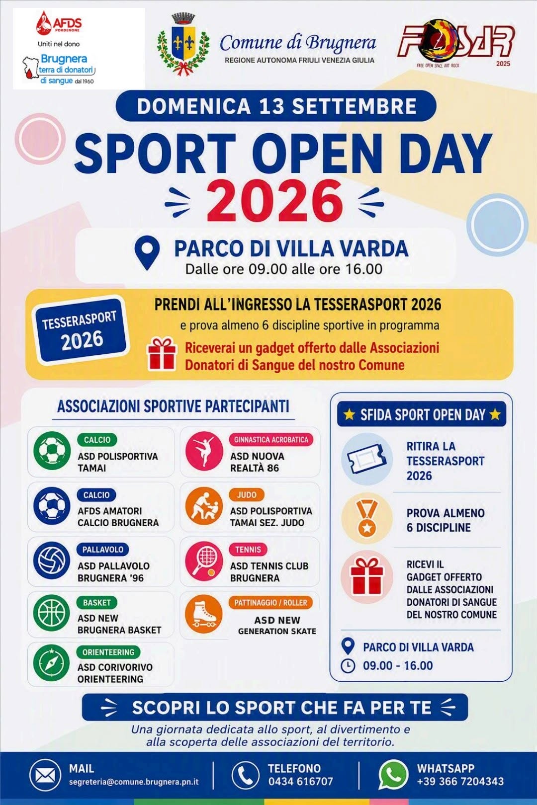 LOCANDINA SPORT